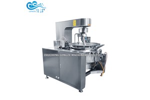 Gas Heated Cooking Mixer Machine For Red Bean Paste