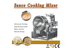 Thousand Island Sauce Cooking Mixer Machine With Strring