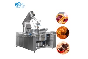 Large Capacity 400 Liter Sauce Gas Cooking Mixer Kettle