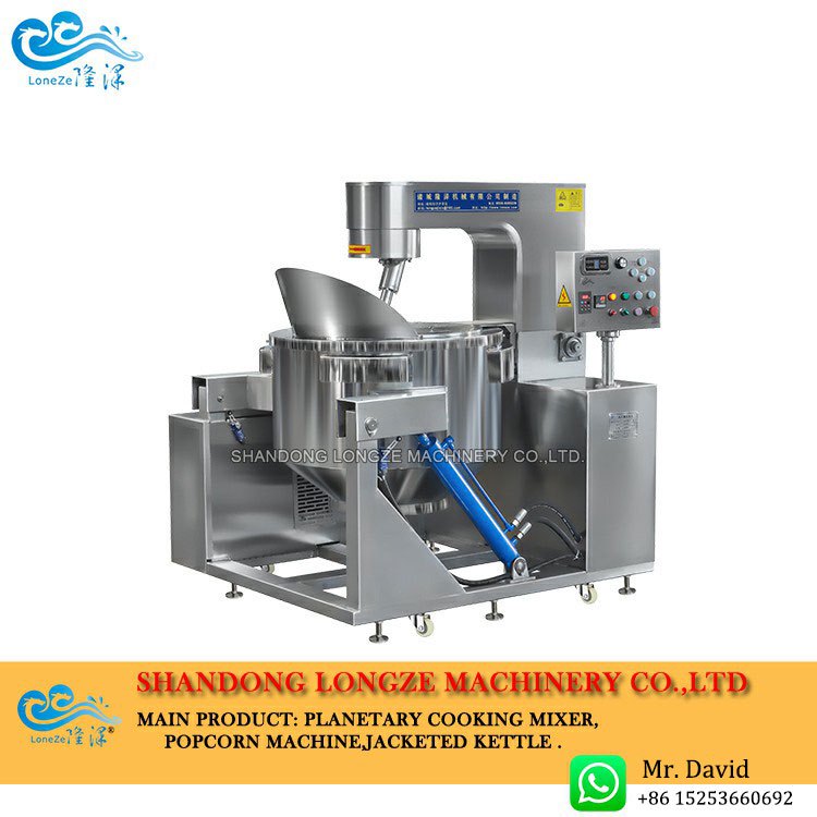 Caramel Mushroom Popcorn Popper Kettle|Popcorn Production Line
