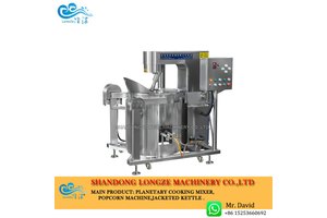 Popcorn Machine Gas Heating 55kg Per Hour