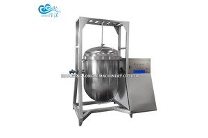 Industrial Cooking Pot With Vacuum Pressure Steam For Food