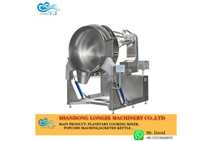 Muti-agitators Cooking Mixer Automatic Gas Heating