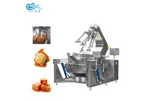 High Capacity Cheese Sauce Cooking Mixer Machine Jacketed Kettle With Mixer