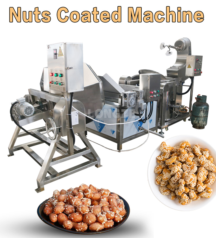 Honey Butter Peanuts Making Machine,nuts sugar coated machine